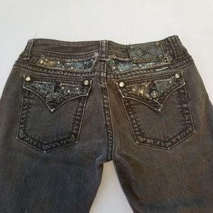 Miss Me Black Bootcut Jeans